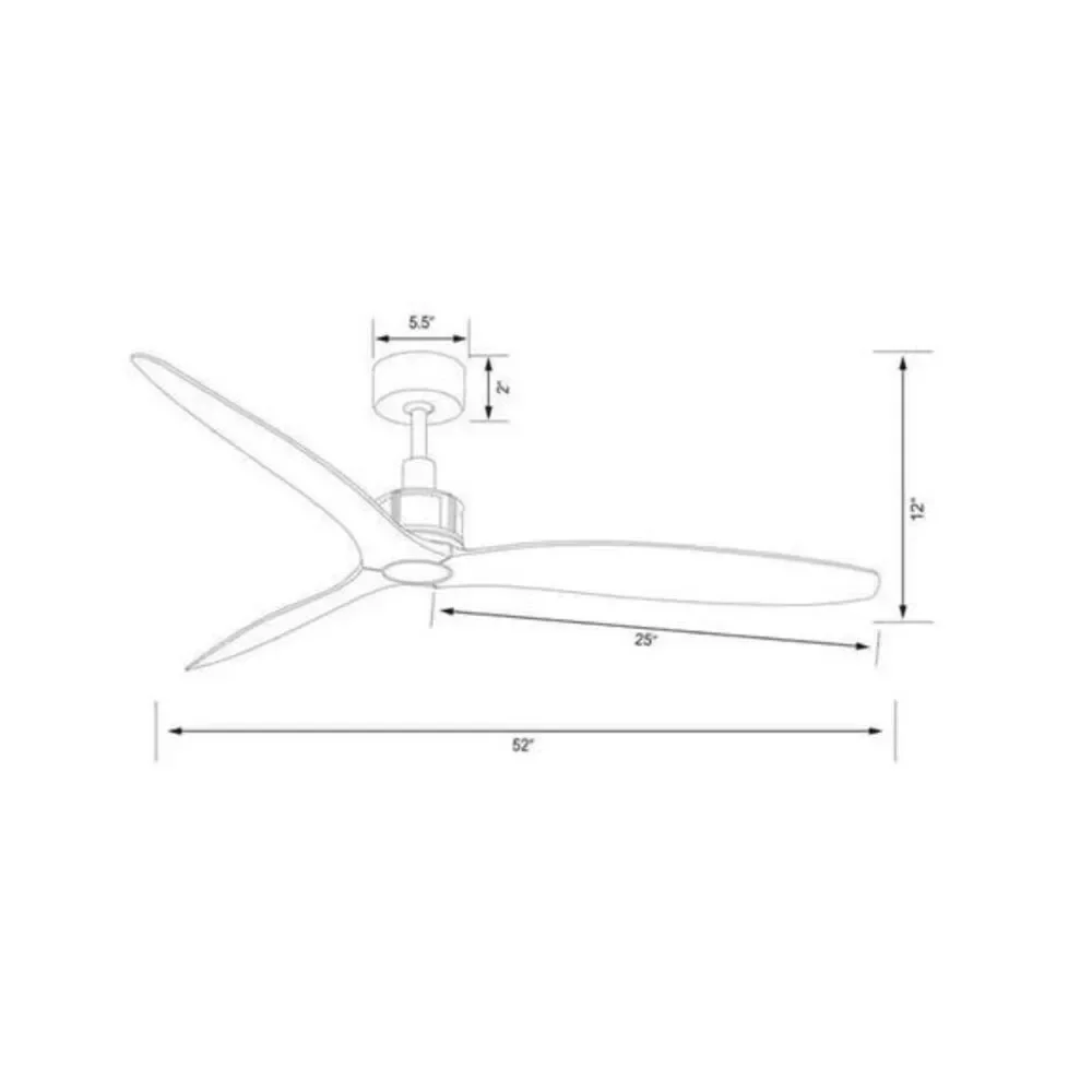 Lucci Air 212917010 52‎ in. Viceroy DC Fan, Oil Rub Bronze & koa